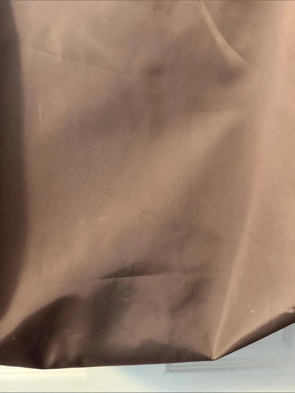 PINK Victoria's Secret Brown Quilted Nylon Tote with Pouch